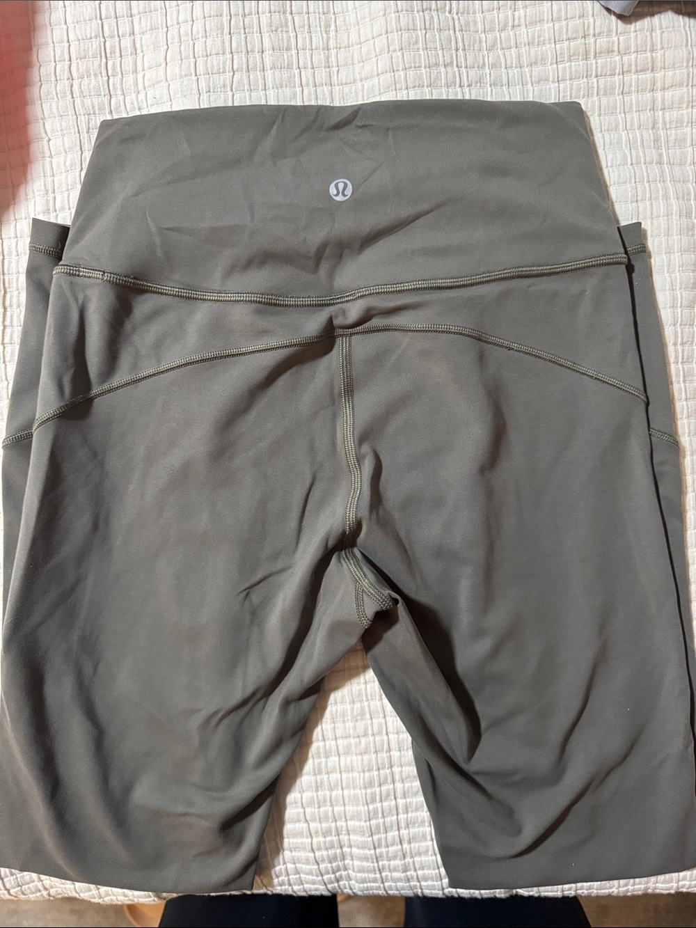 lululemon athletica Men's Olive Green Athletic Joggers